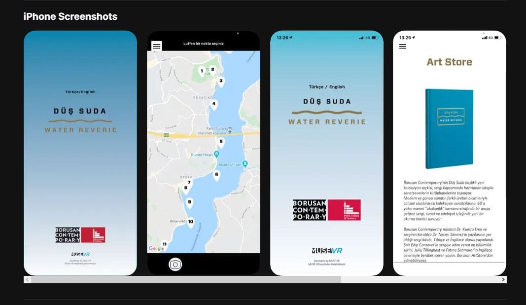 Düş Suda Exhibition Route Mobile Apps
