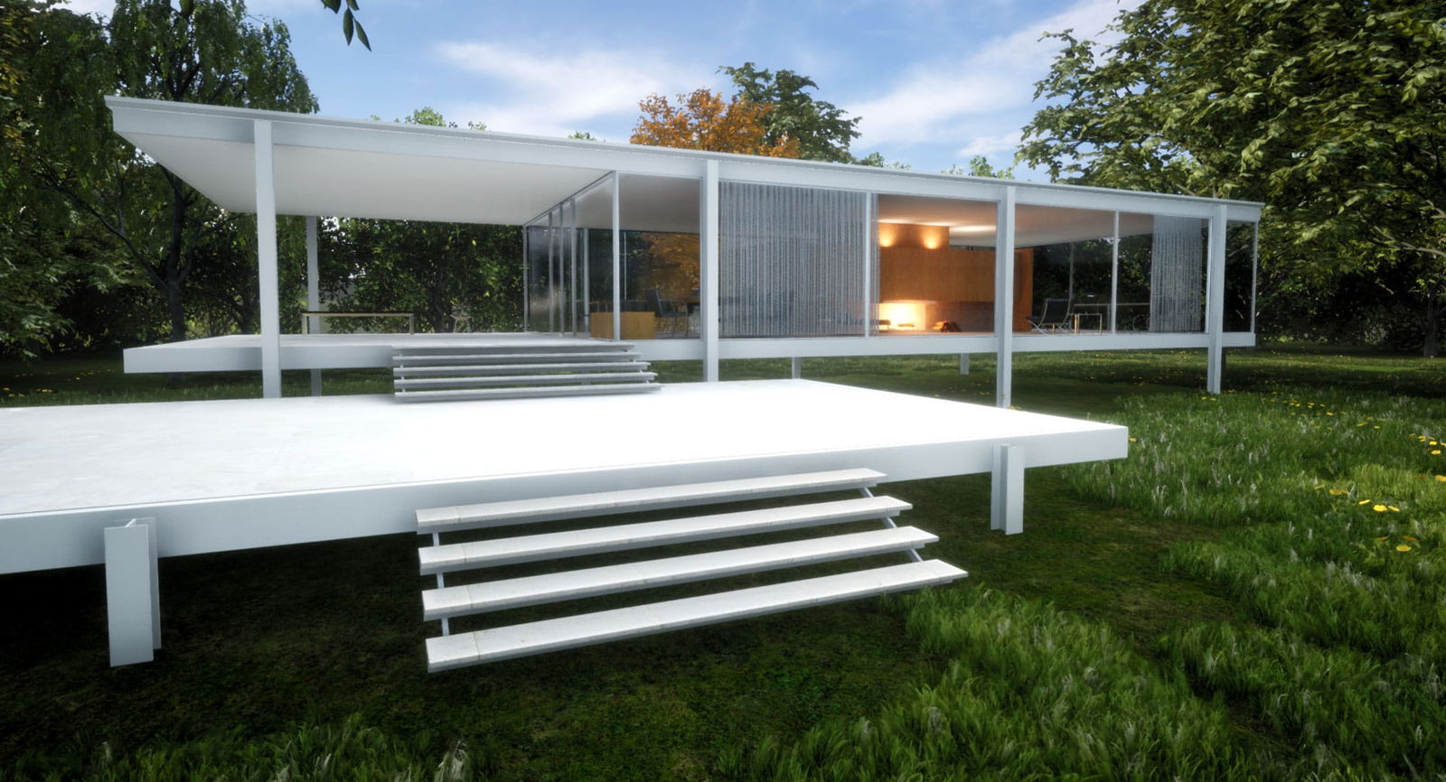 Introducing the Farnsworth House VR Experience on STAGE Metaverse
